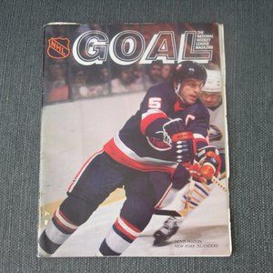 GOAL National Hockey League Magazine Islanders Rockies December 4 1980 Pogram